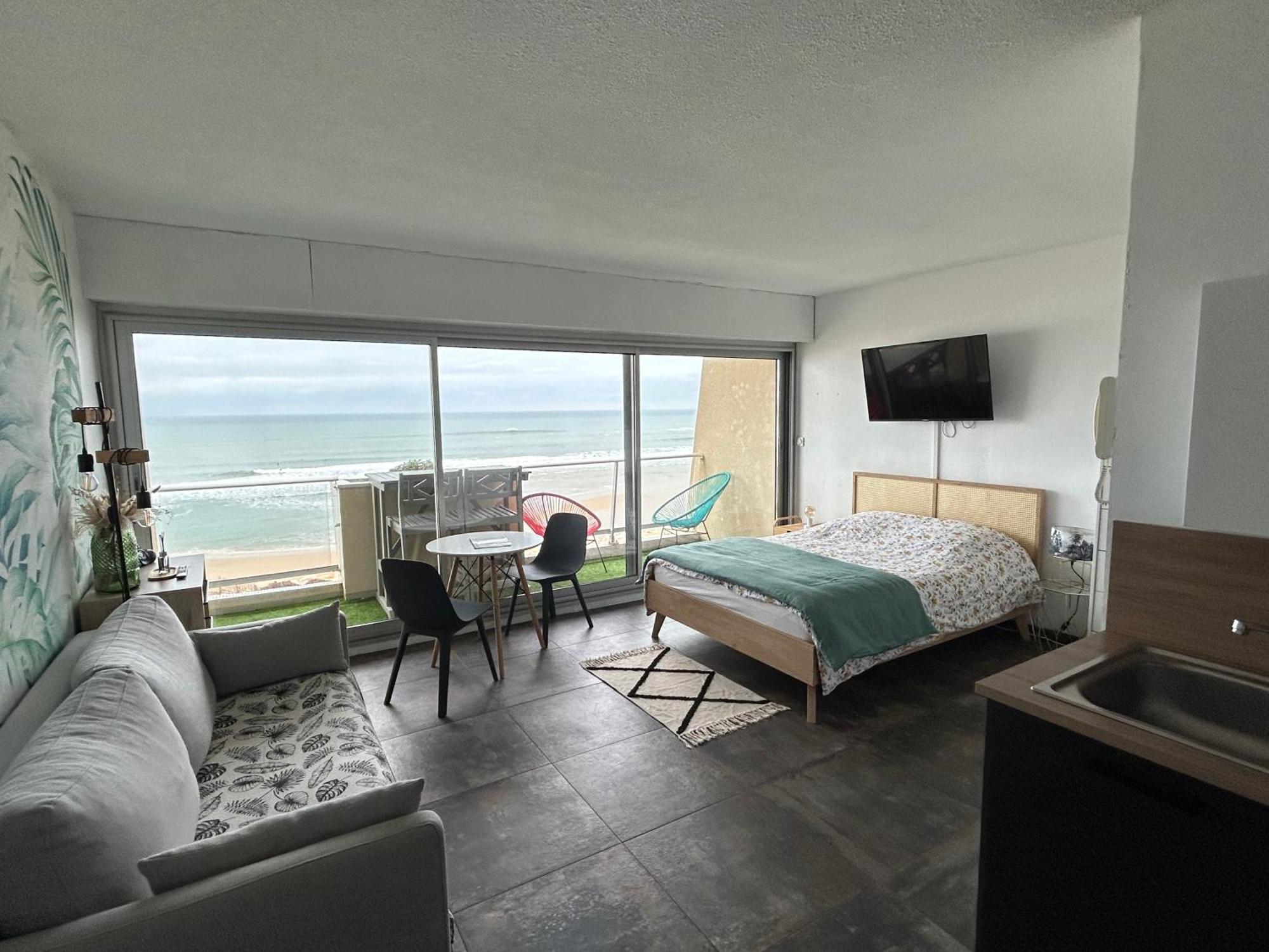 Superbe Vue A 180° Sur L'Ocean Apartment Lacanau Exterior foto